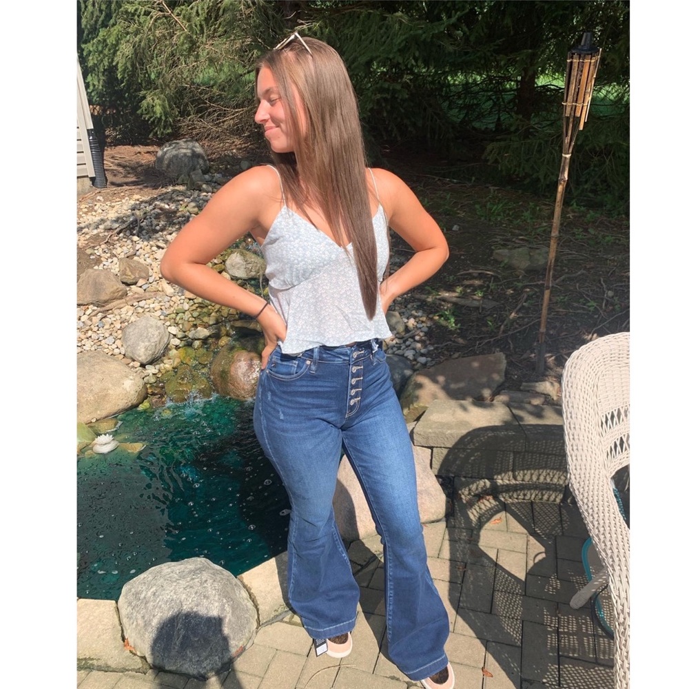 KanCan High Rise Flare Jeans